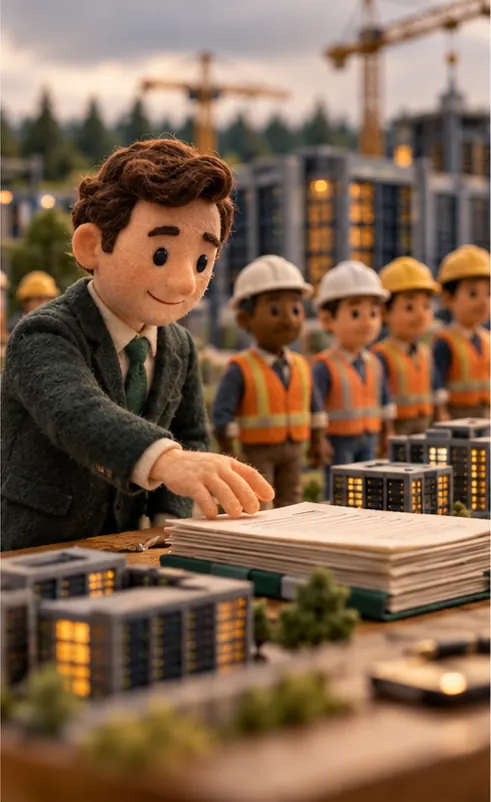 With the load lightened, the banker's freed-up hands reach for new loan papers for a line of data-center builders.